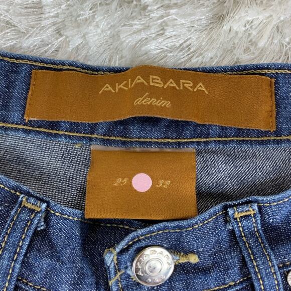 Akiabara Jeans Lola 100% Cool Relaxed Fit Sz 30 - Picture 3 of 8
